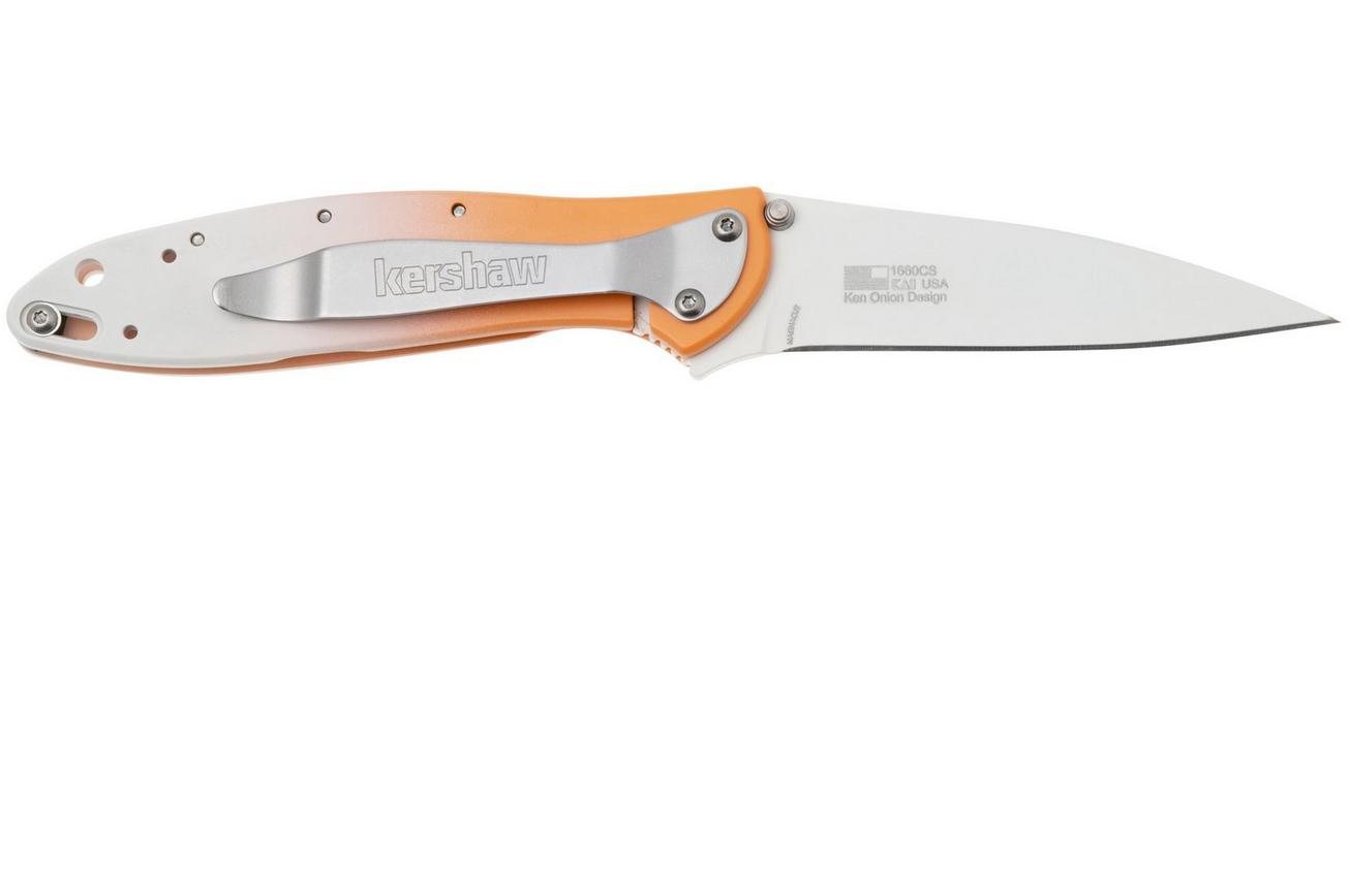 Kershaw Leek 1660CS MagnaCut Creamsicle, zakmes