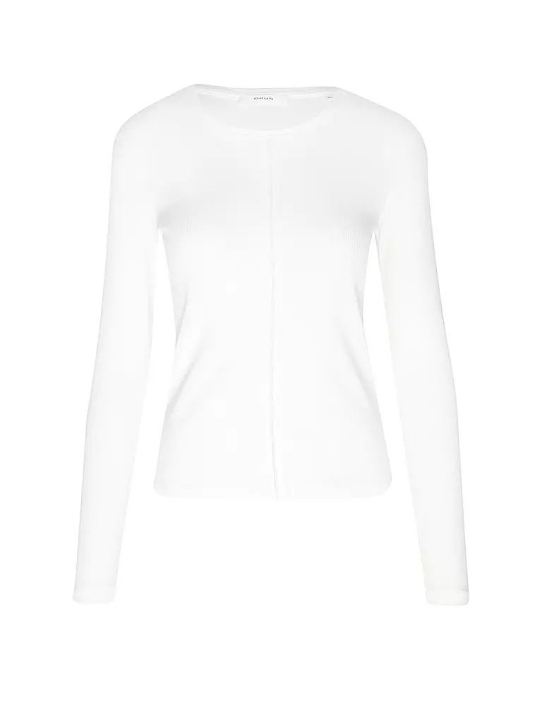 OPUS Langarmshirt SADALIE creme
