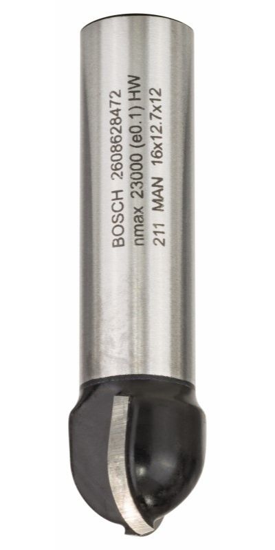 Bosch 2608628472 Halfrondprofielfrees 8x12,7x12