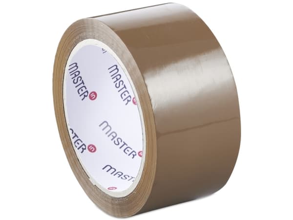 Tape Master'In PPS32 (afløser PVC) brun 48mmx66m no noise - (36 stk.)