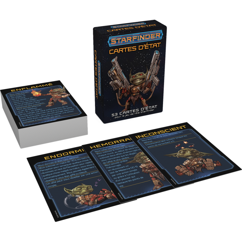 Starfinder - Cartes d'état