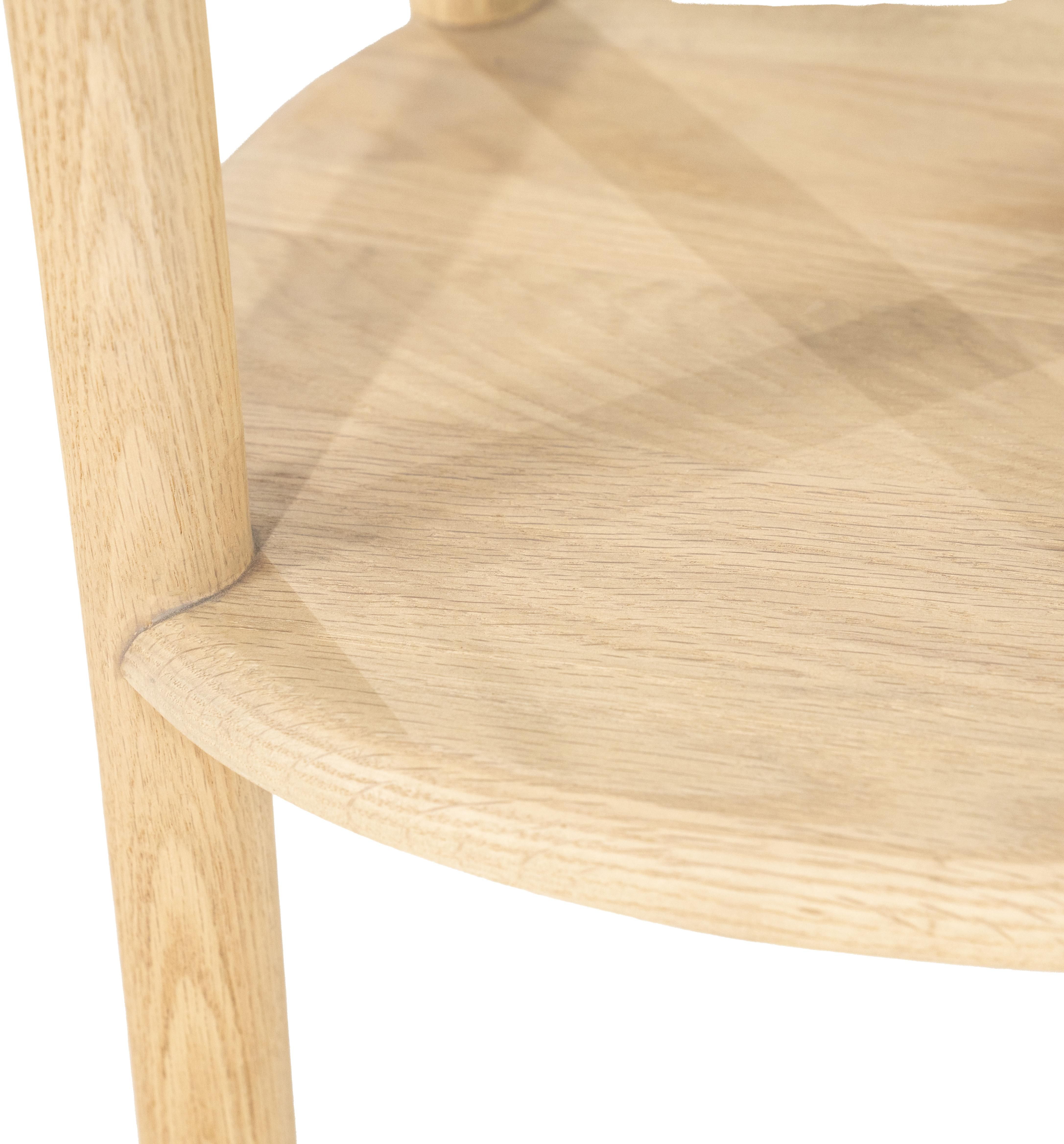 Bijzettafel Naturel 96522 Cleo B50 x D45 x H50 cm