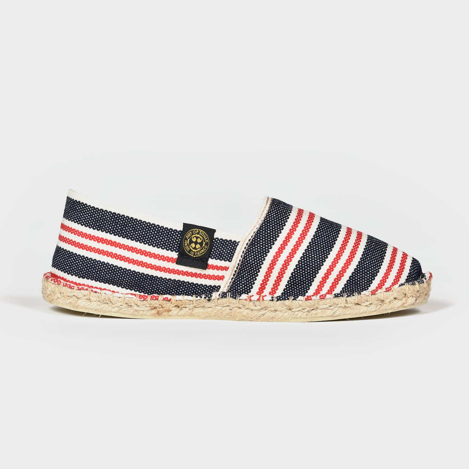 LA 1901 - Espadrilles rayées | Rouge