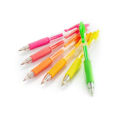 Pilot G-2 Neon - Roller - pointe moyenne - jaune