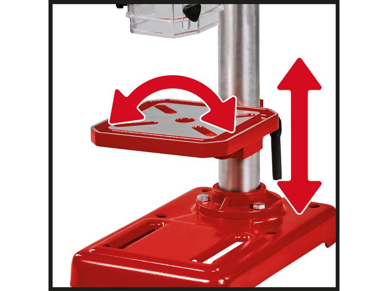 Einhell Säulenbohrmaschine TC-BD 450 Ständerbohrmaschine mit neig- und drehbarem Bohrtisch