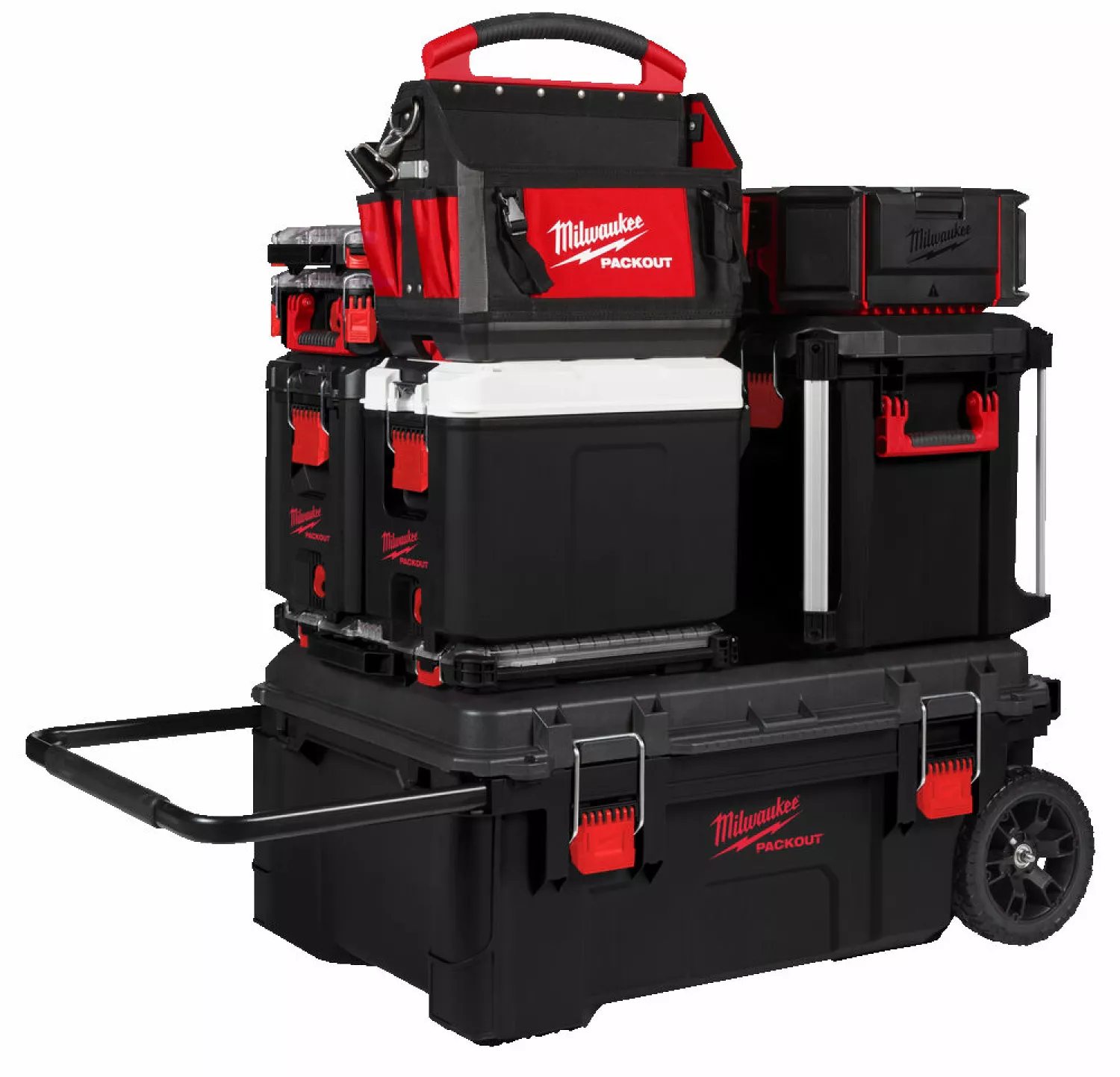 Milwaukee 4932478161 Packout Gereedschapskist op wielen