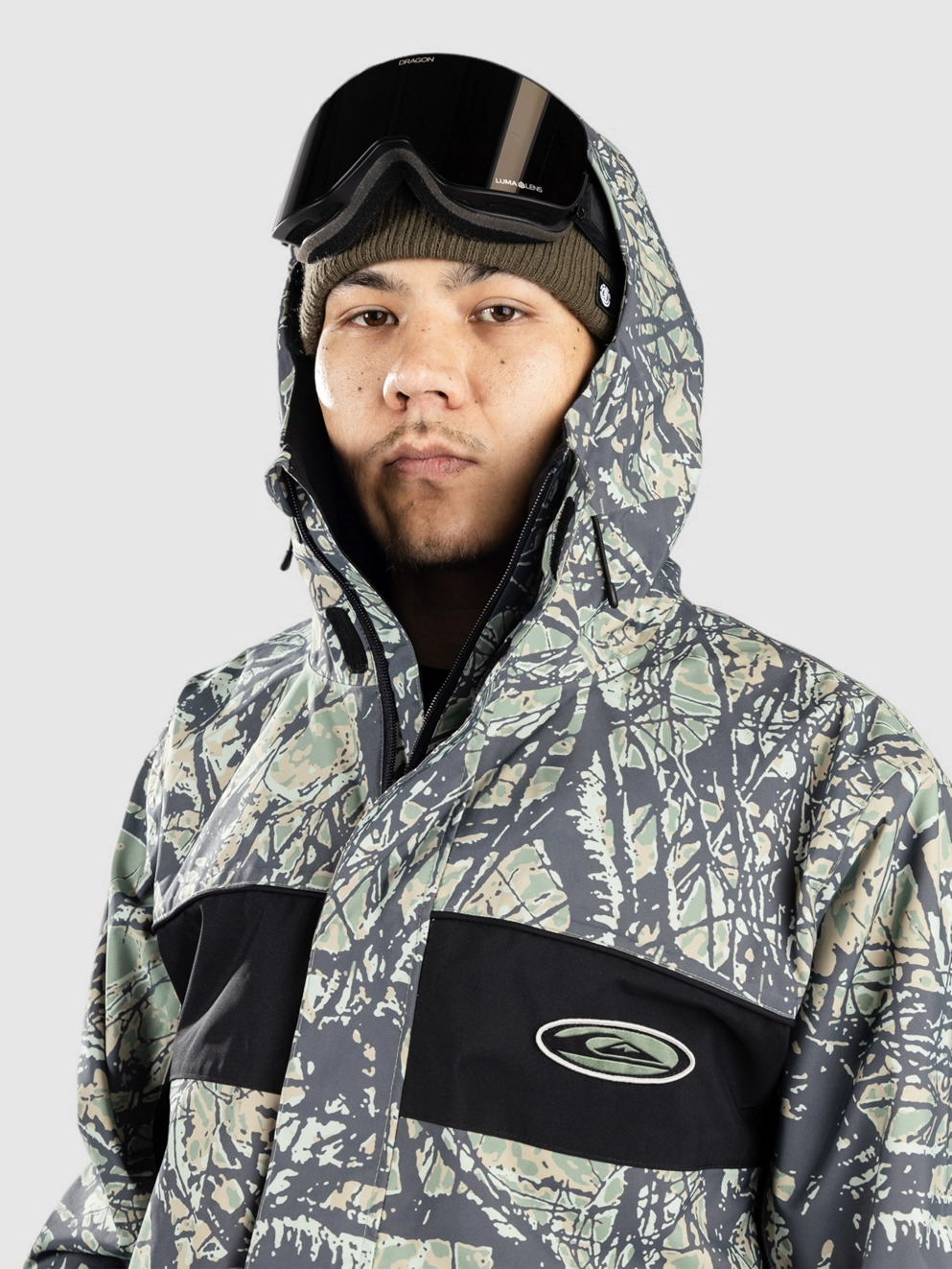 Quiksilver High Altitude 20K Jacket woodland abstr sea spray
