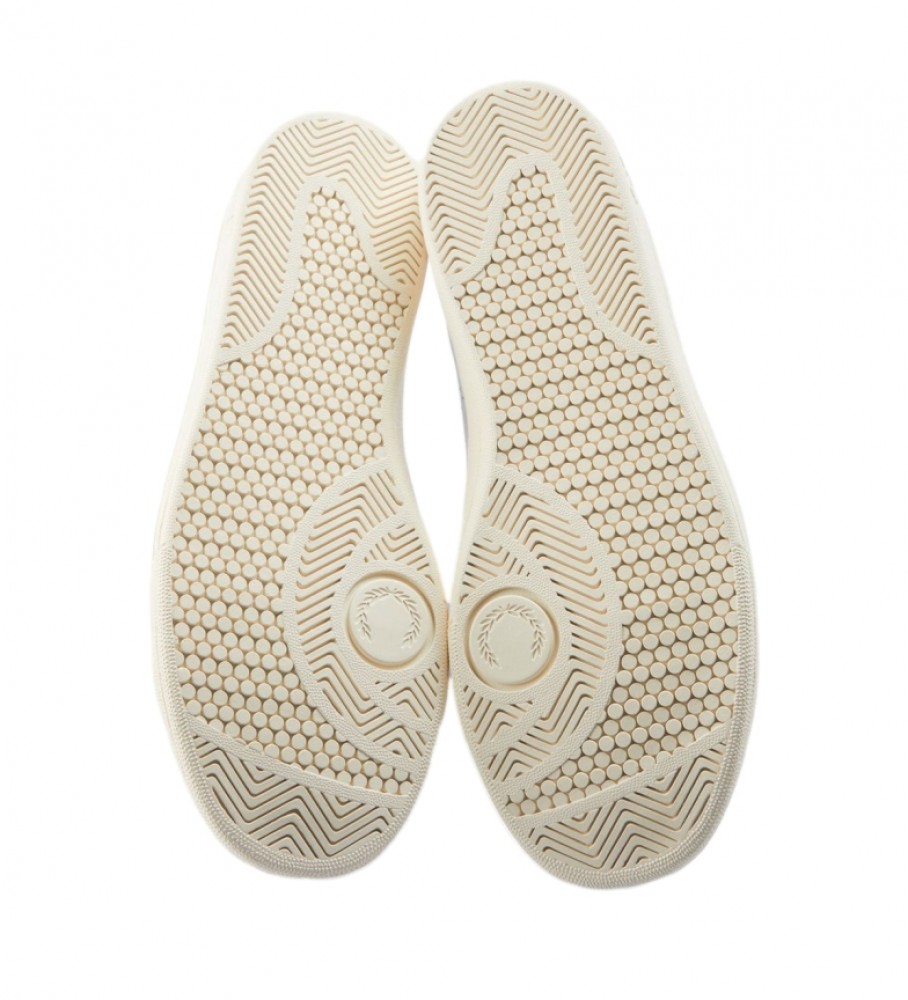 Tênis de couro Fred Perry B721 branco
