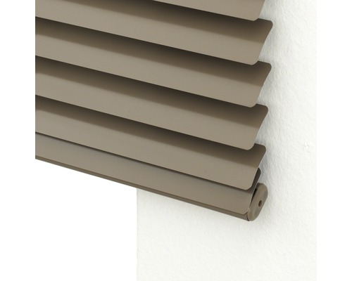 Soluna DIM-OUT aluminium jaloezie 40x170 cm mokka, met 20% meer lamellen voor betere verduistering