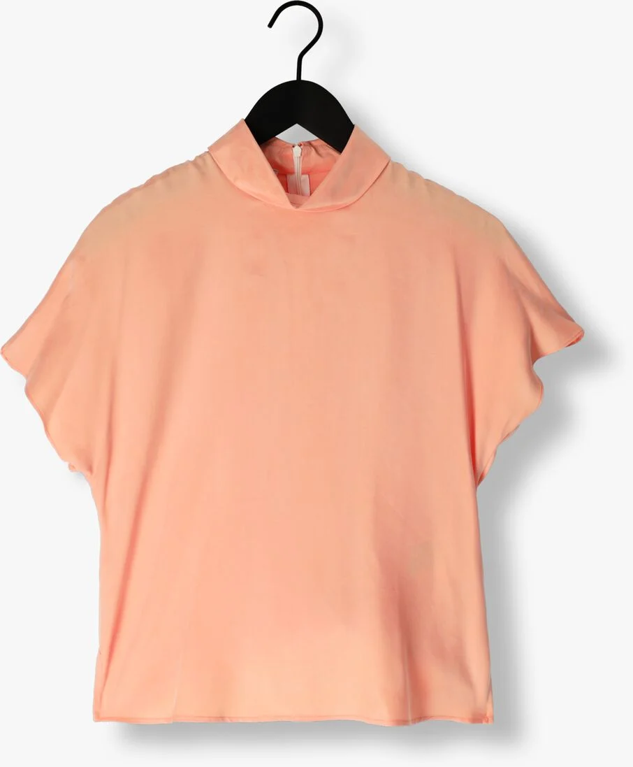 VANILIA koraal vanilia top satin fluid layer