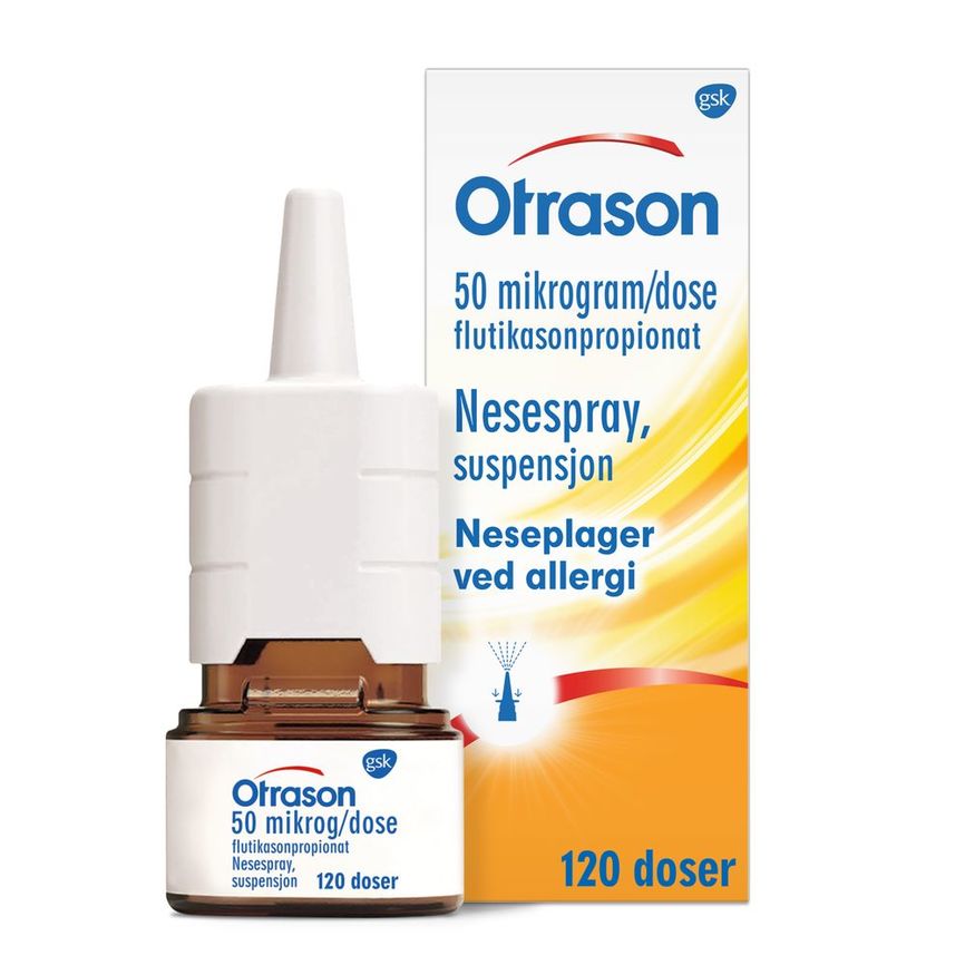 Otrason Nesespray 50 mikrogram/dose, 120 doser