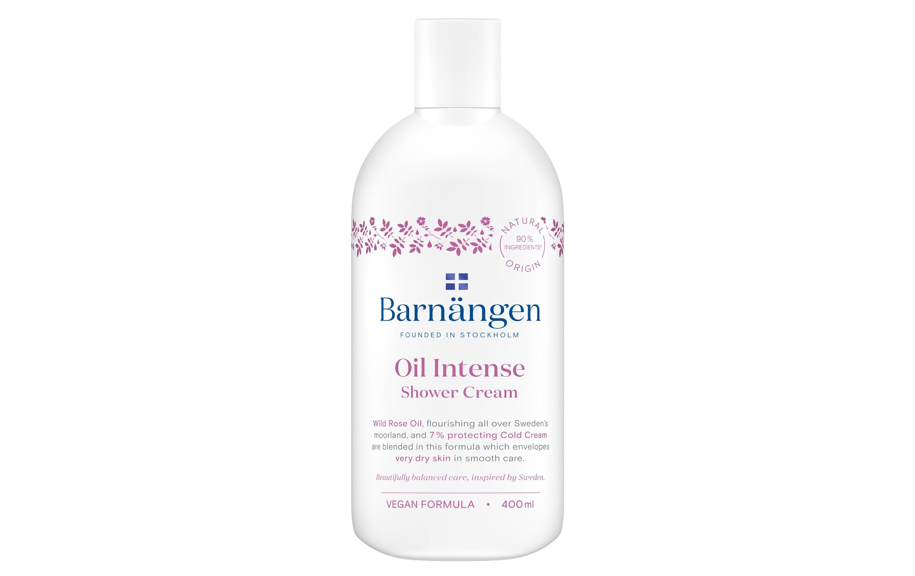 Duschgel Oil Intense 400 mlPflegende Duschcrème mit Wildrosenöl