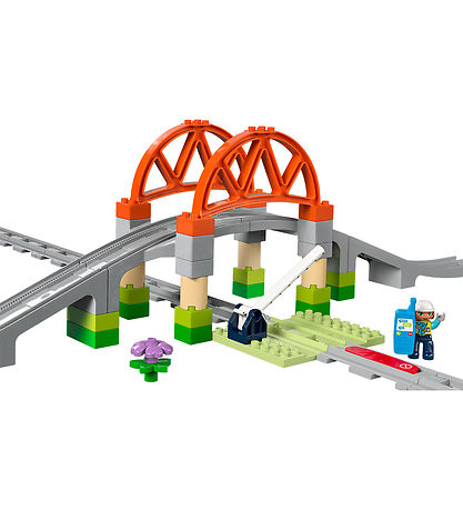 LEGO® DUPLO - Eisenbahnbrücke und Schienen... 10426 - 42 Teile