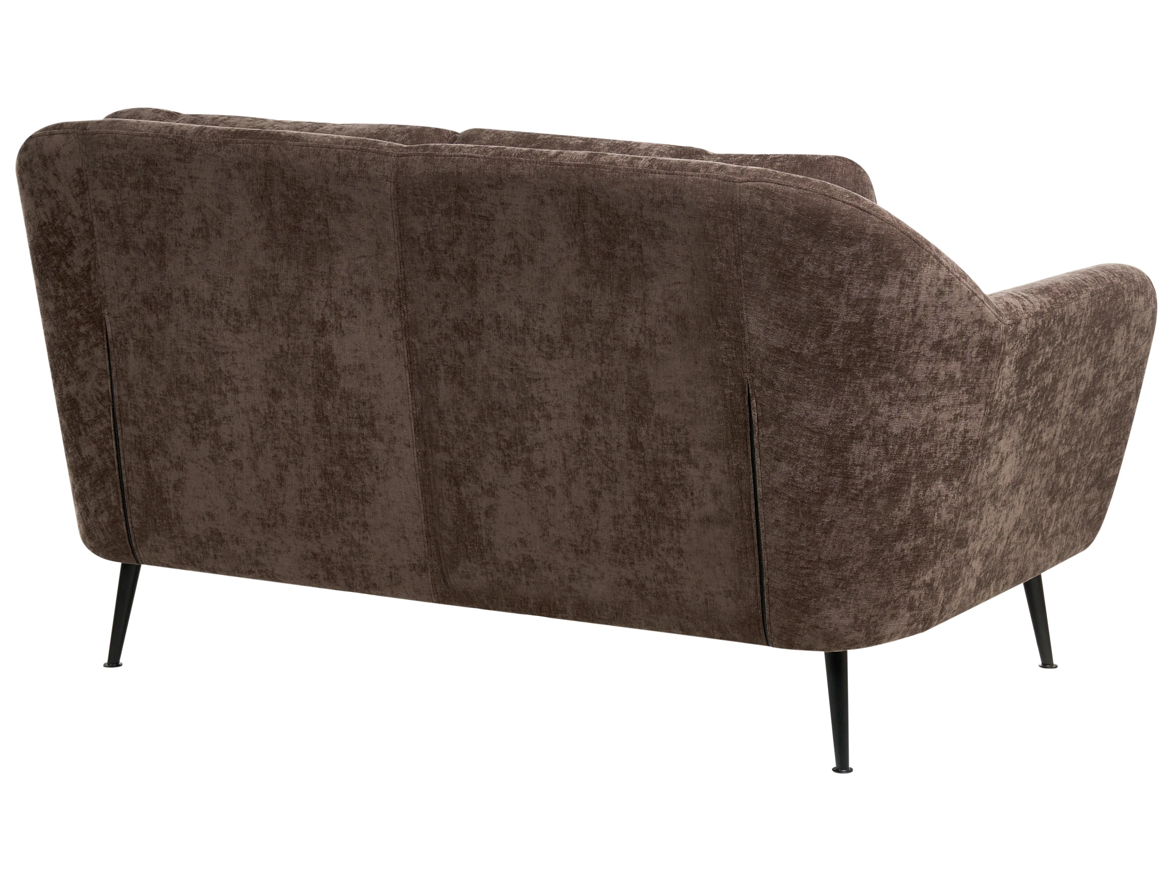 Bankenset 3-zits EIBY Chenille Donkerbruin