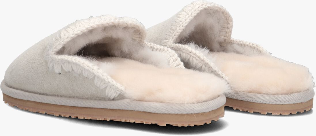 MOU zilveren mou pantoffels slipper eskimo
