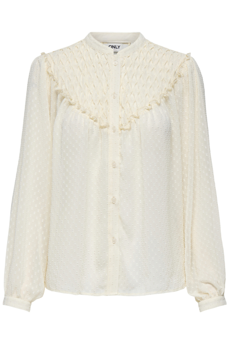 Only ecru dames blouse