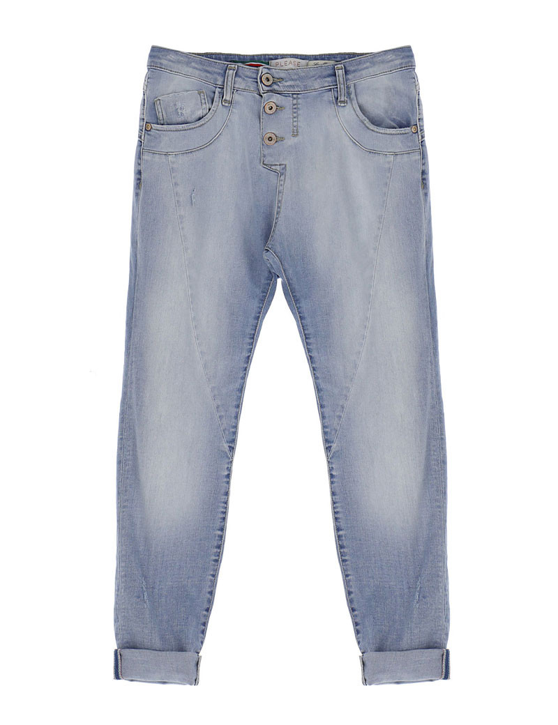 PLEASE JEAN P78 BLU DENIM