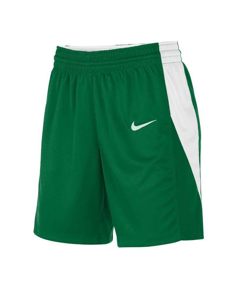 Short de basket Nike Team Vert pour femme