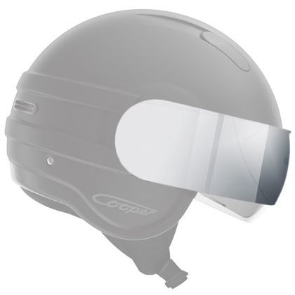 Ecran casque ROOF BANDEAU IRIDIUM ARGENT - RO35 COOPER - Gris / Iridium
