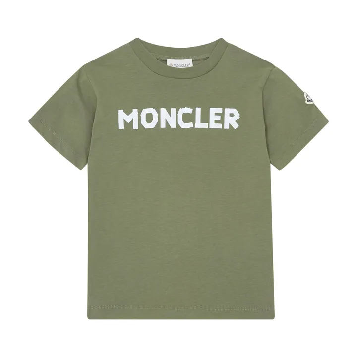 Moncler T-shirt Logo | Vert kaki