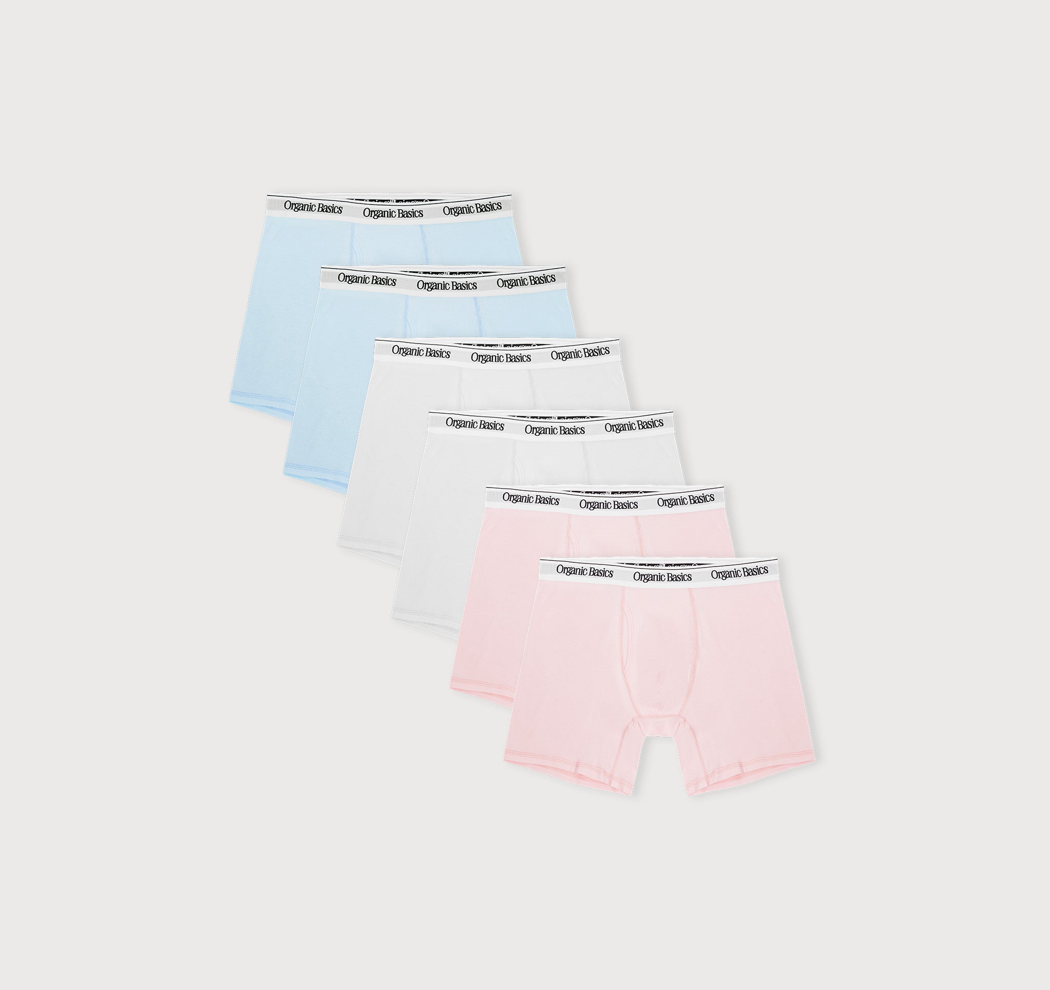 ORGANIC COTTON<br>Easy Boxer Briefs 6-Pack