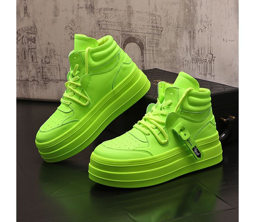 Mr Ozera - Platform High-Top Sneakers