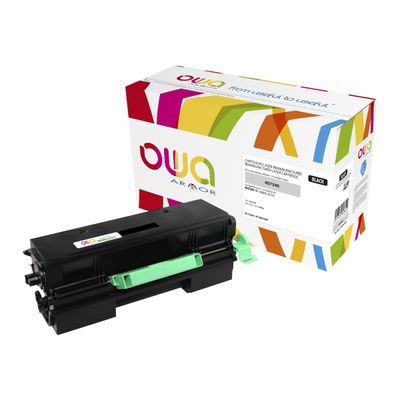 Cartouche laser compatible Ricoh 407340 - noir - Owa K15867OW