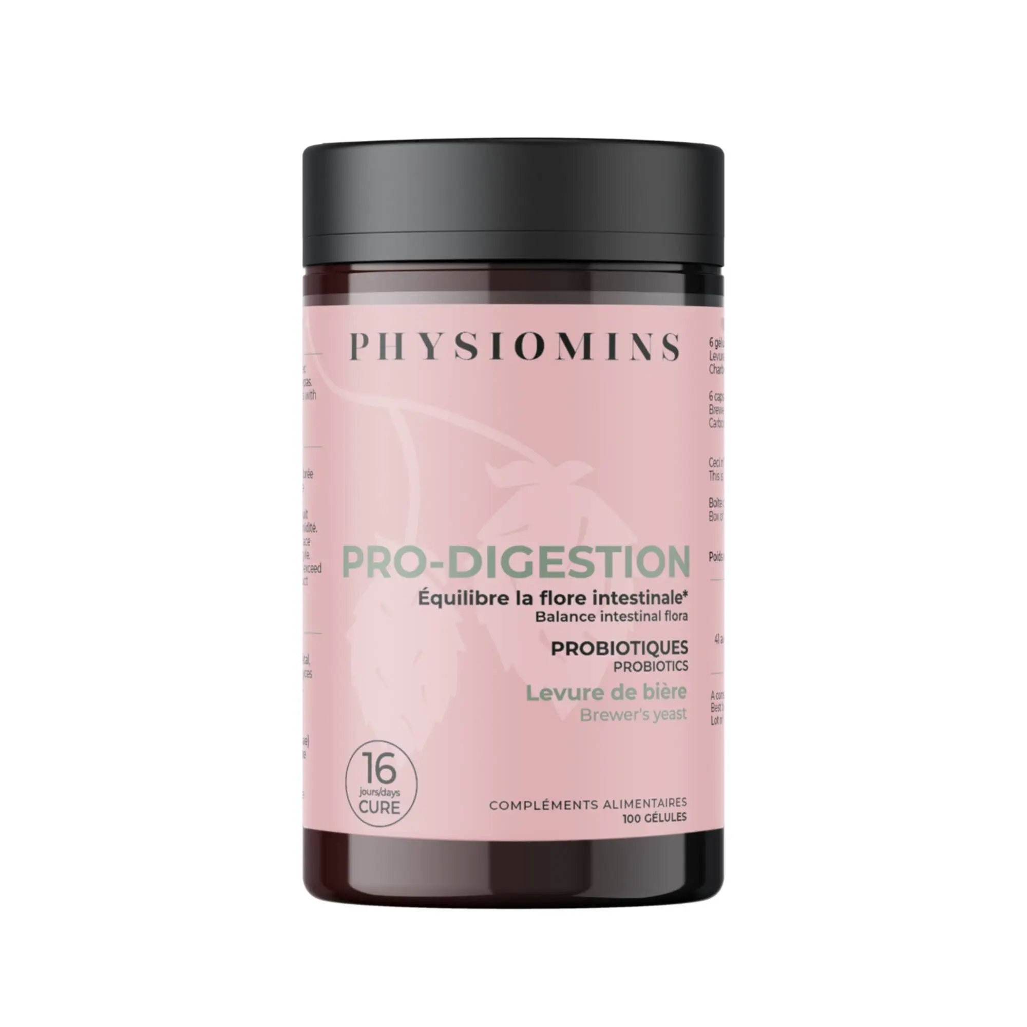 Physiomins - Pro-Digestion Contribue au confort digestif100 gélules - Compléments Alimentaires