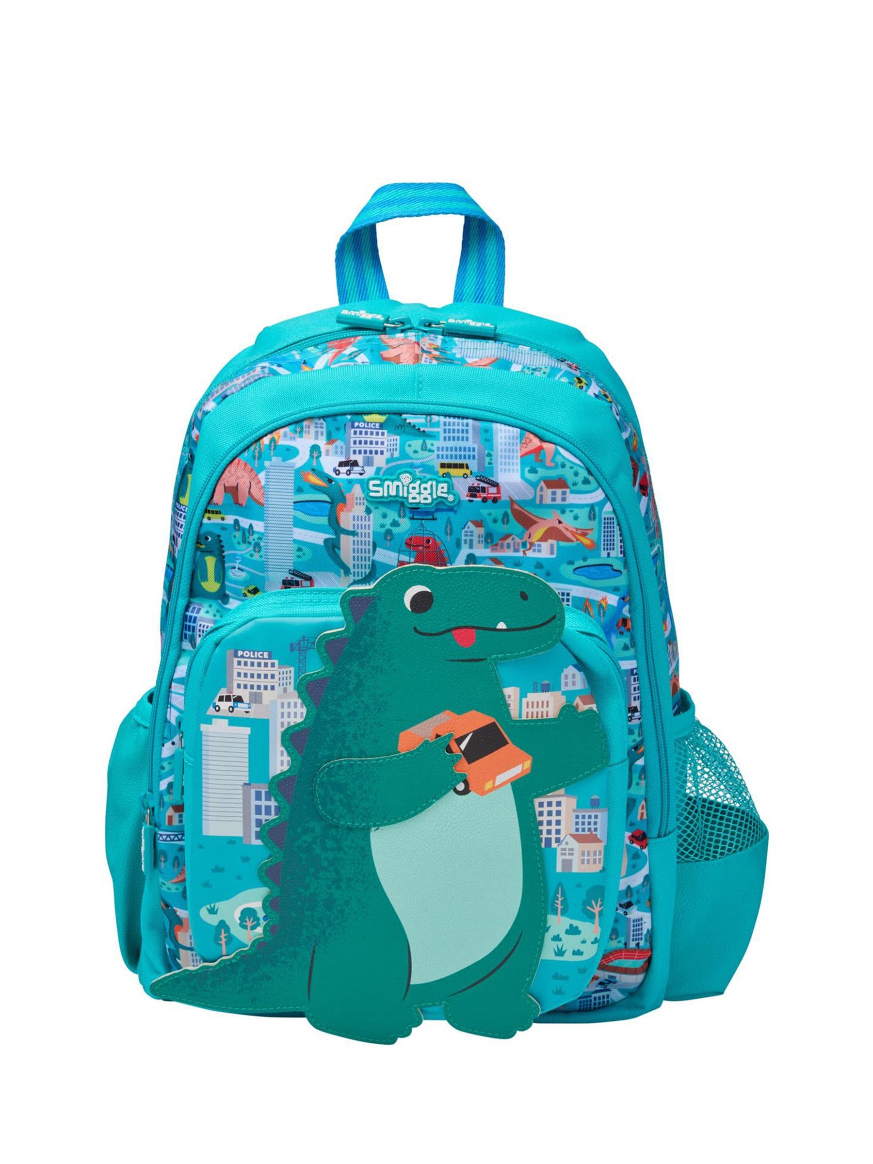 Groen - Smiggle Adventurous Junior Character Backpack