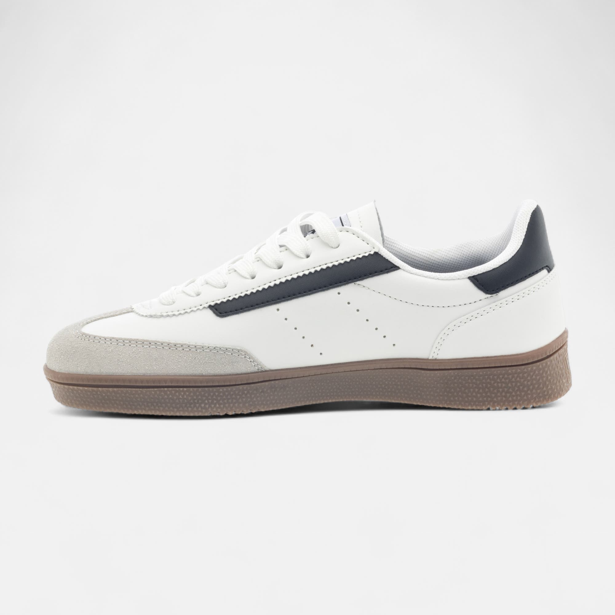 Baskets basses Femme blanc noir