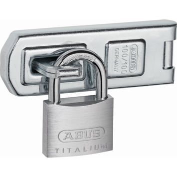 Abus hangslot Titalium 40 mm met overvalsluiting