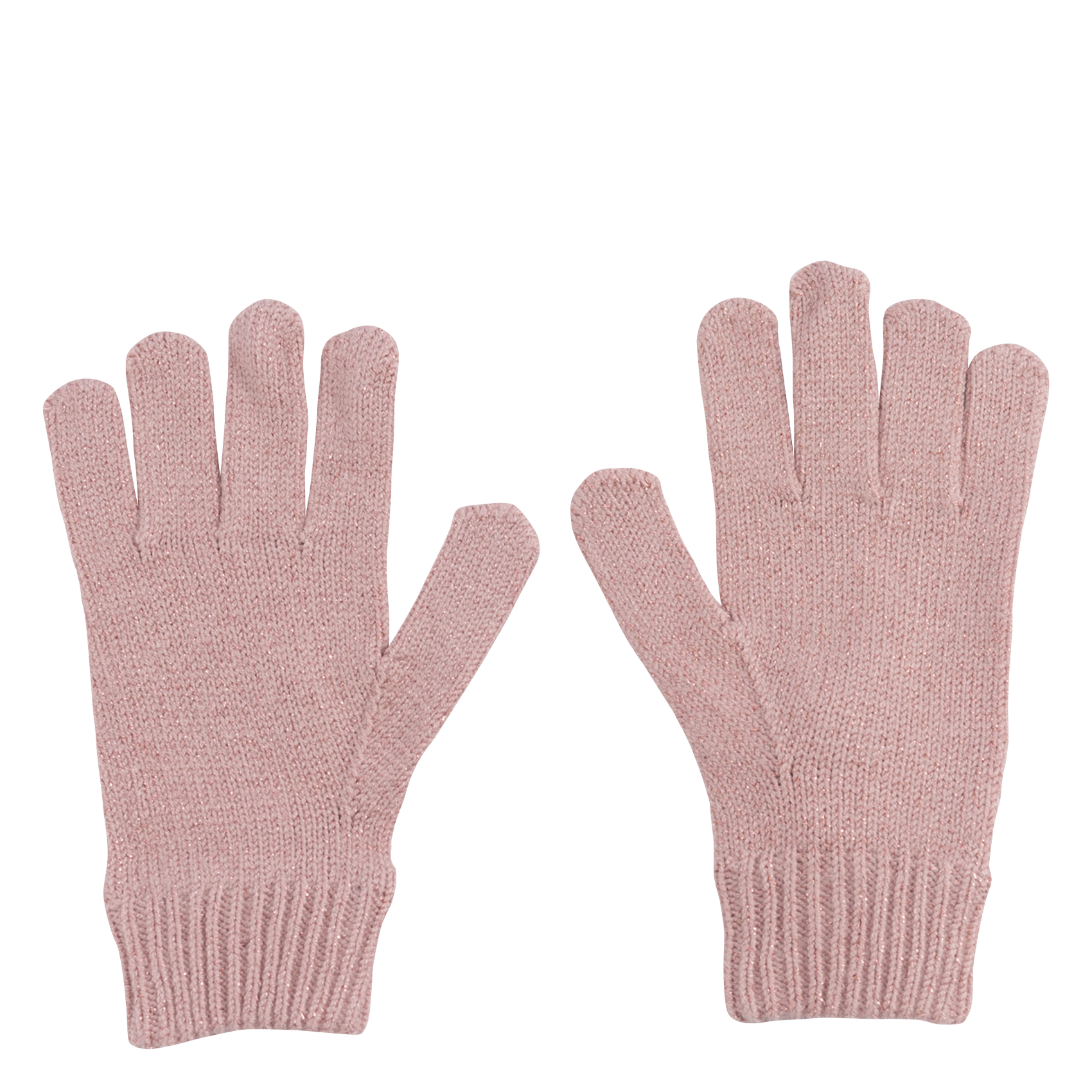 Gants tricotés| Rose