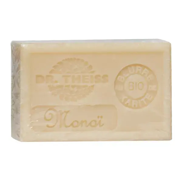 Dr Theiss Savon de Marseille au Monoi + Beurre de Karité Bio 125g