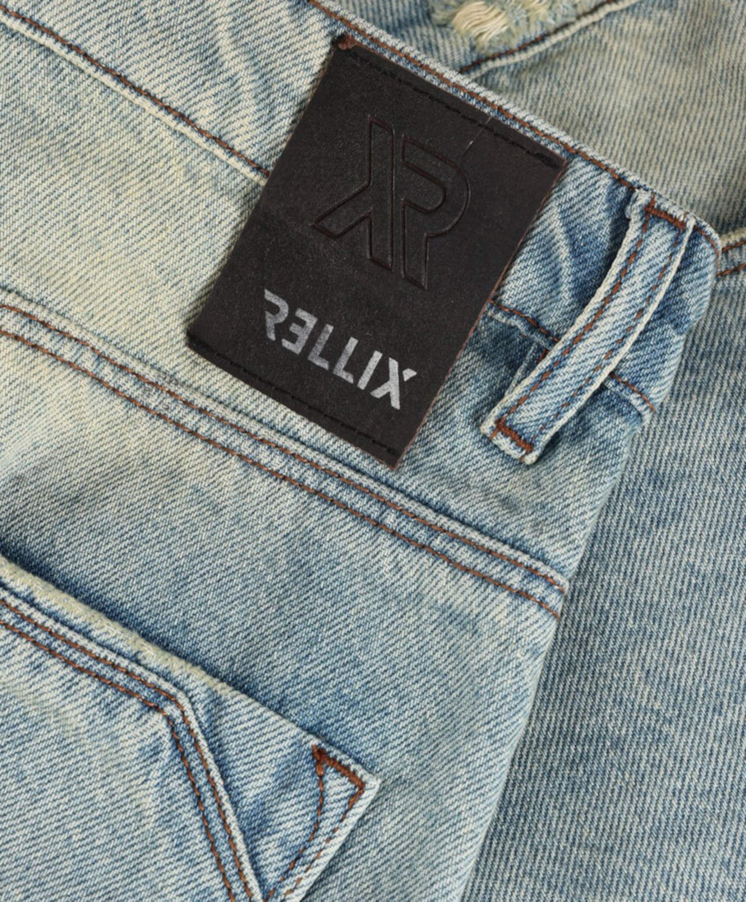 Rellix Straight jongens korte broek blauw