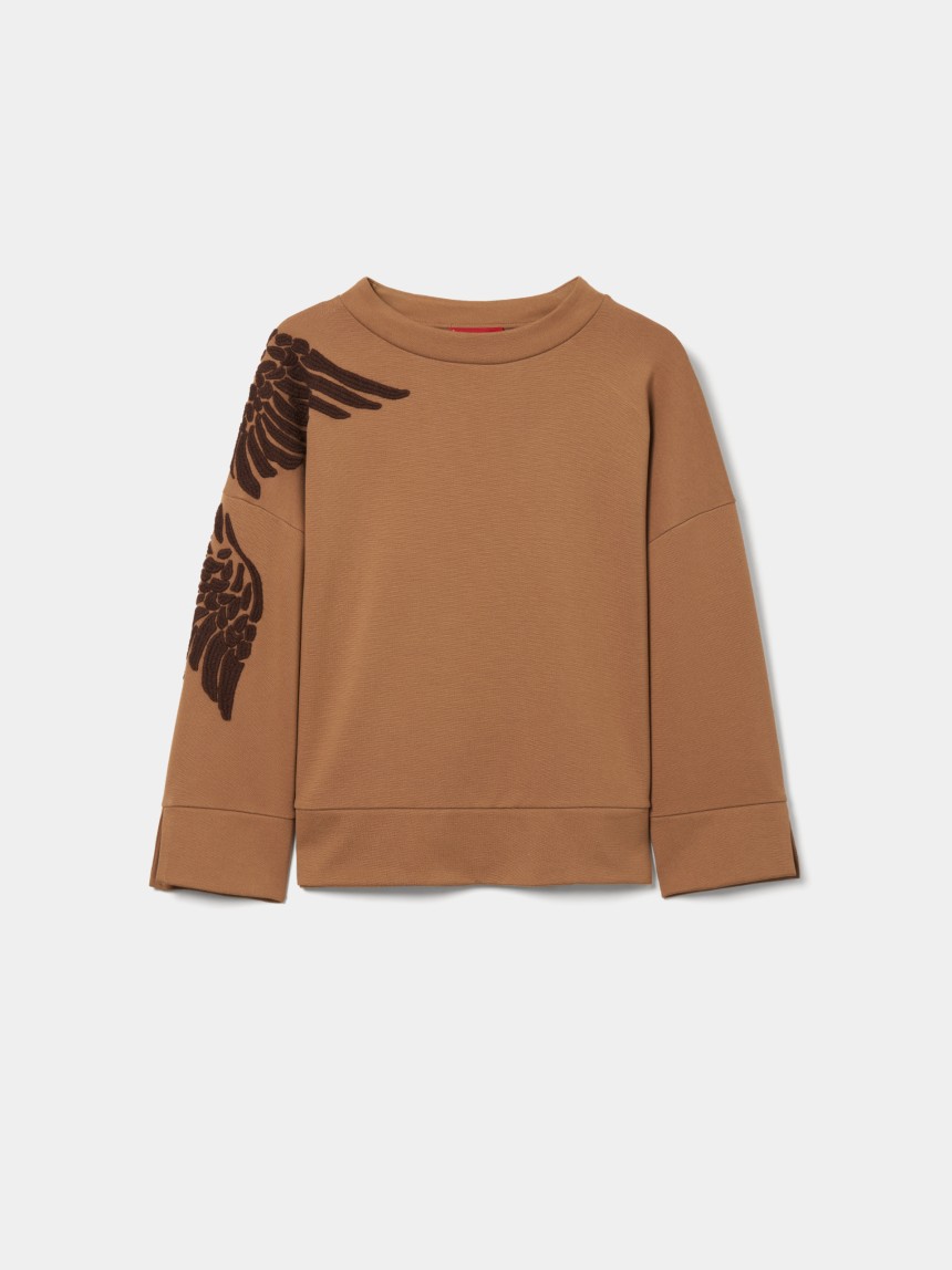 Camisola com bordado