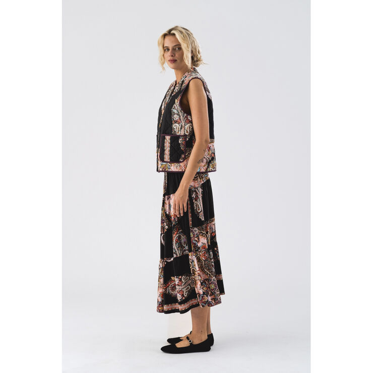 Lollys Laundry MorningLL Midi Skirt Flower print