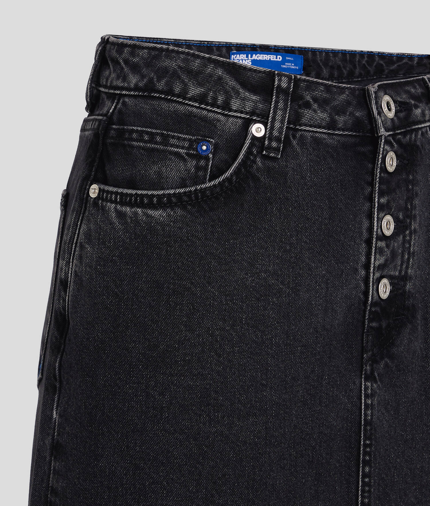JUPE LONGUE MAXI EN DENIM KLJ