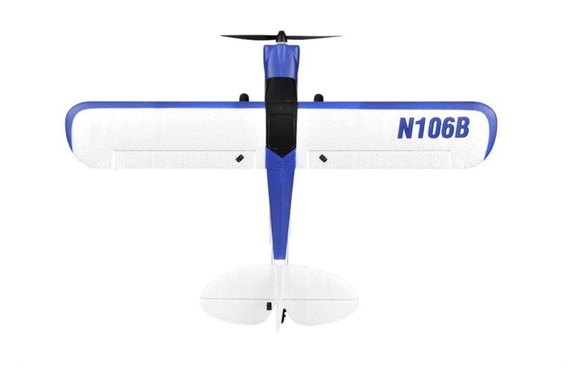 Trainer Mini Cub 450 mm, Blau, RTF<br>Kleines 4-Kanal RC-Flugzeug mit Gyro