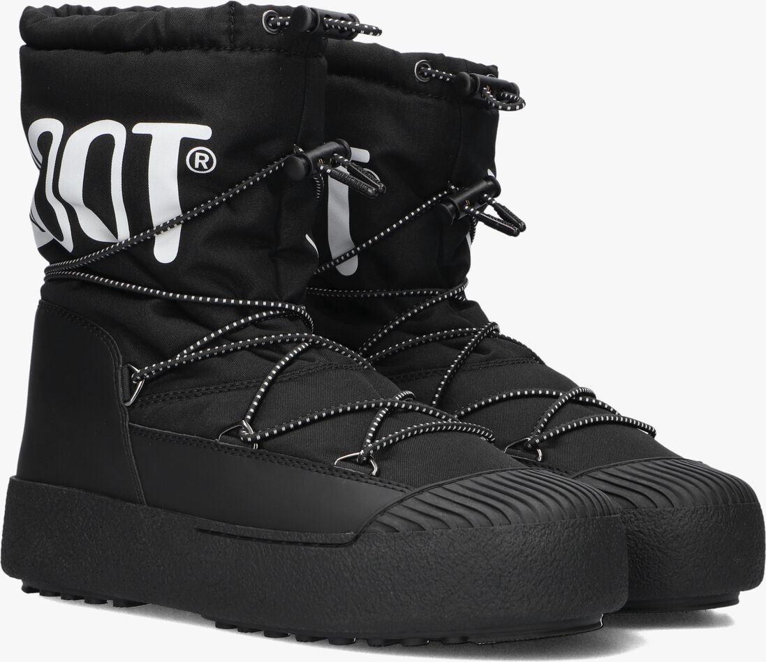 zwarte moon boot snowboots mtrack polar