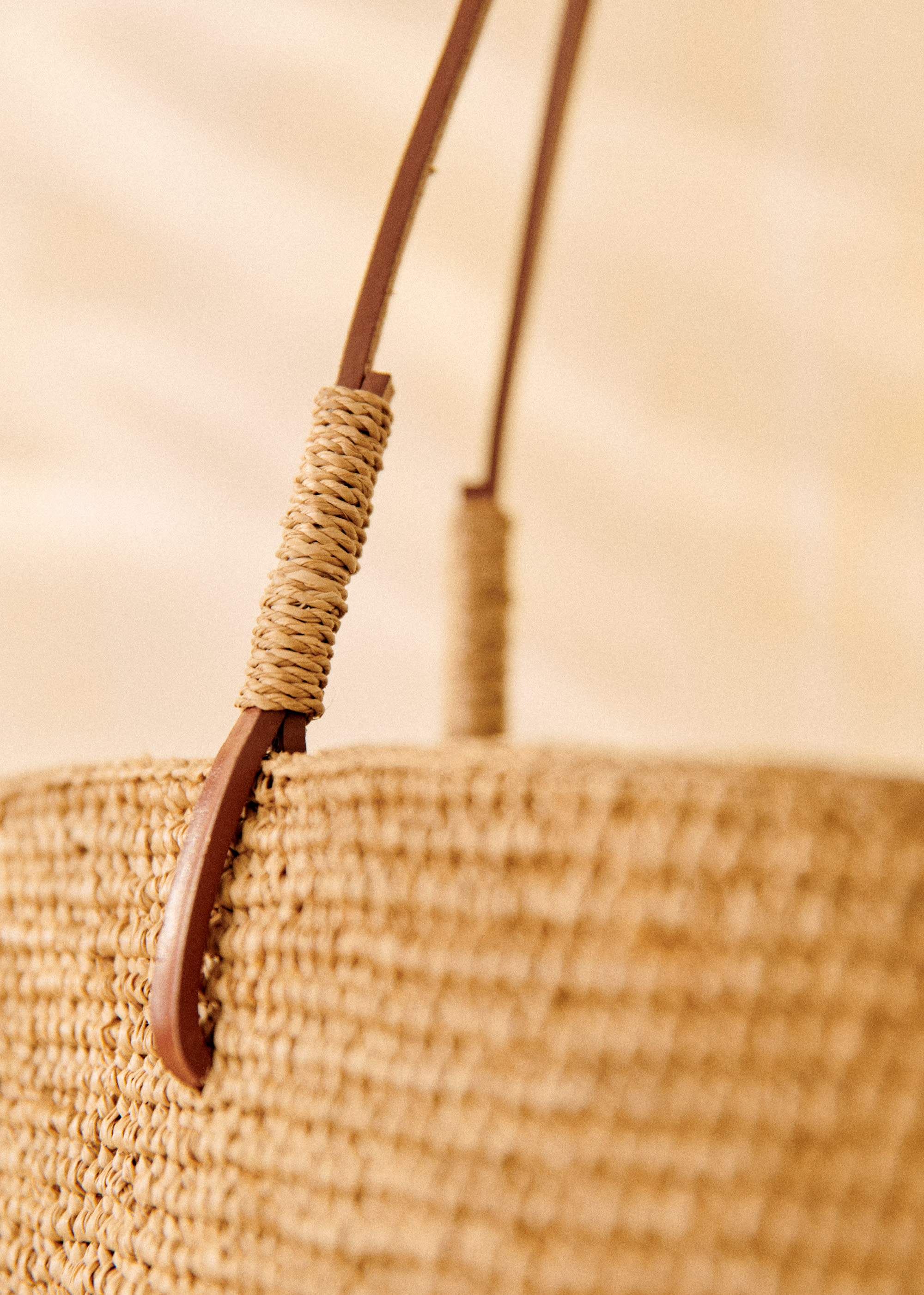 Panier Francisco - Naturel foncé broderie - SACS/NEW SACS Nos Paniers 5906415