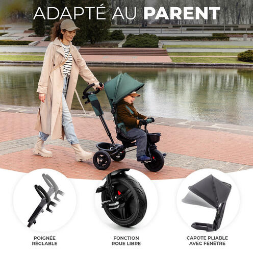 Tricycle Aveo - Malachite grey - KINDERKRAFT