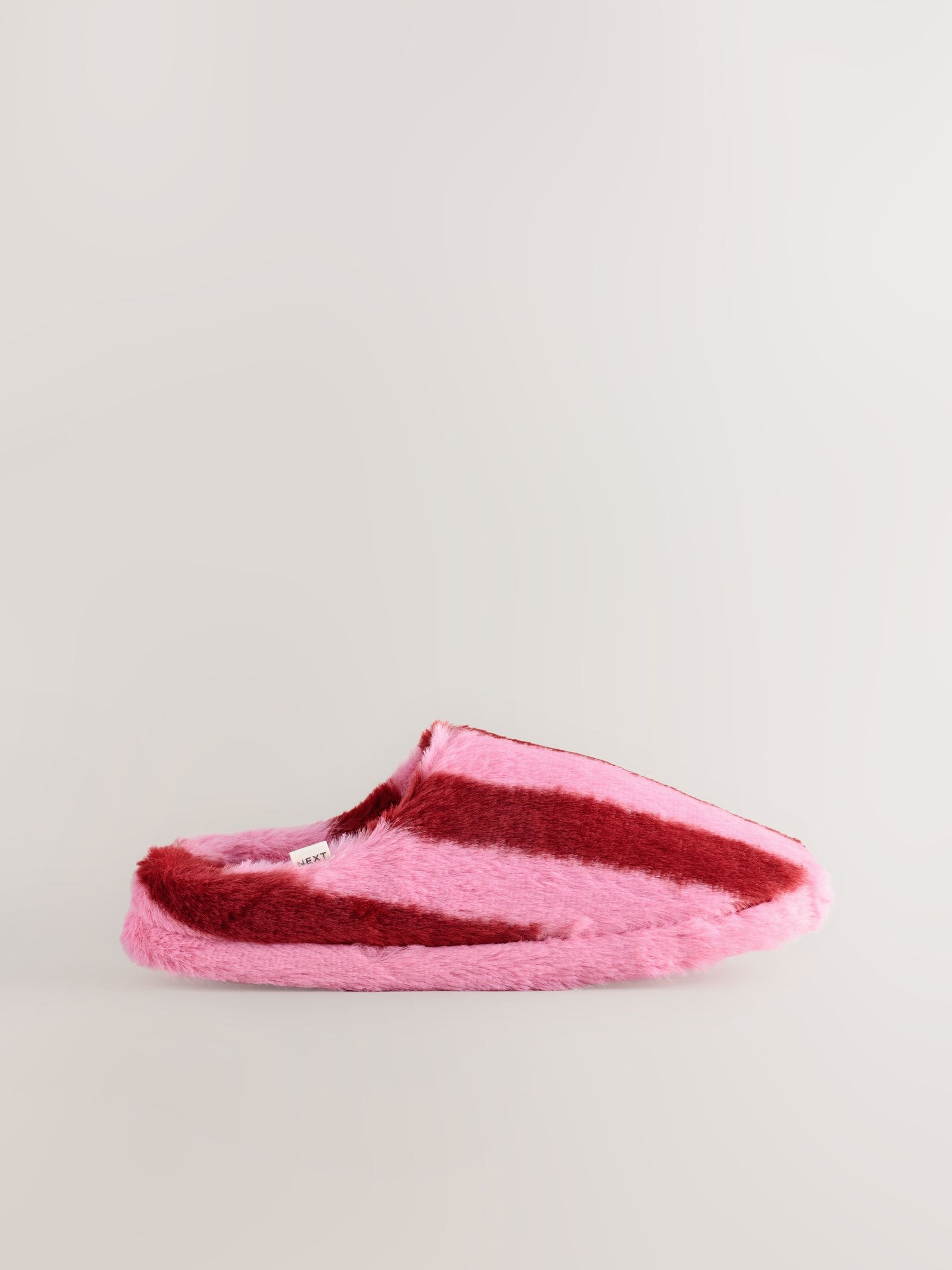 Roze streep - Pantoffelmuiltjes