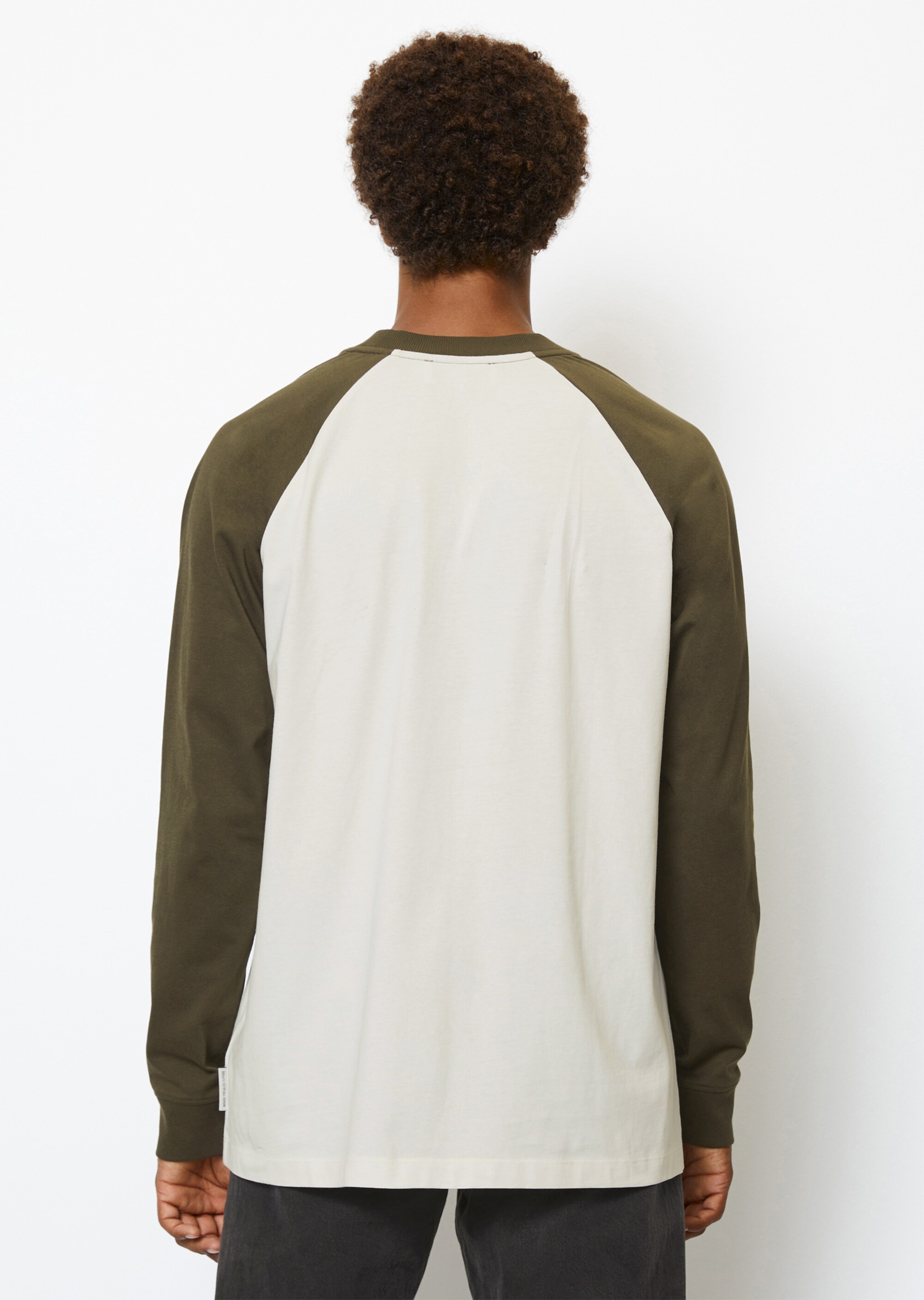 Heavy-Jersey-Longsleeve relaxed aus softer Bio-Baumwolle
