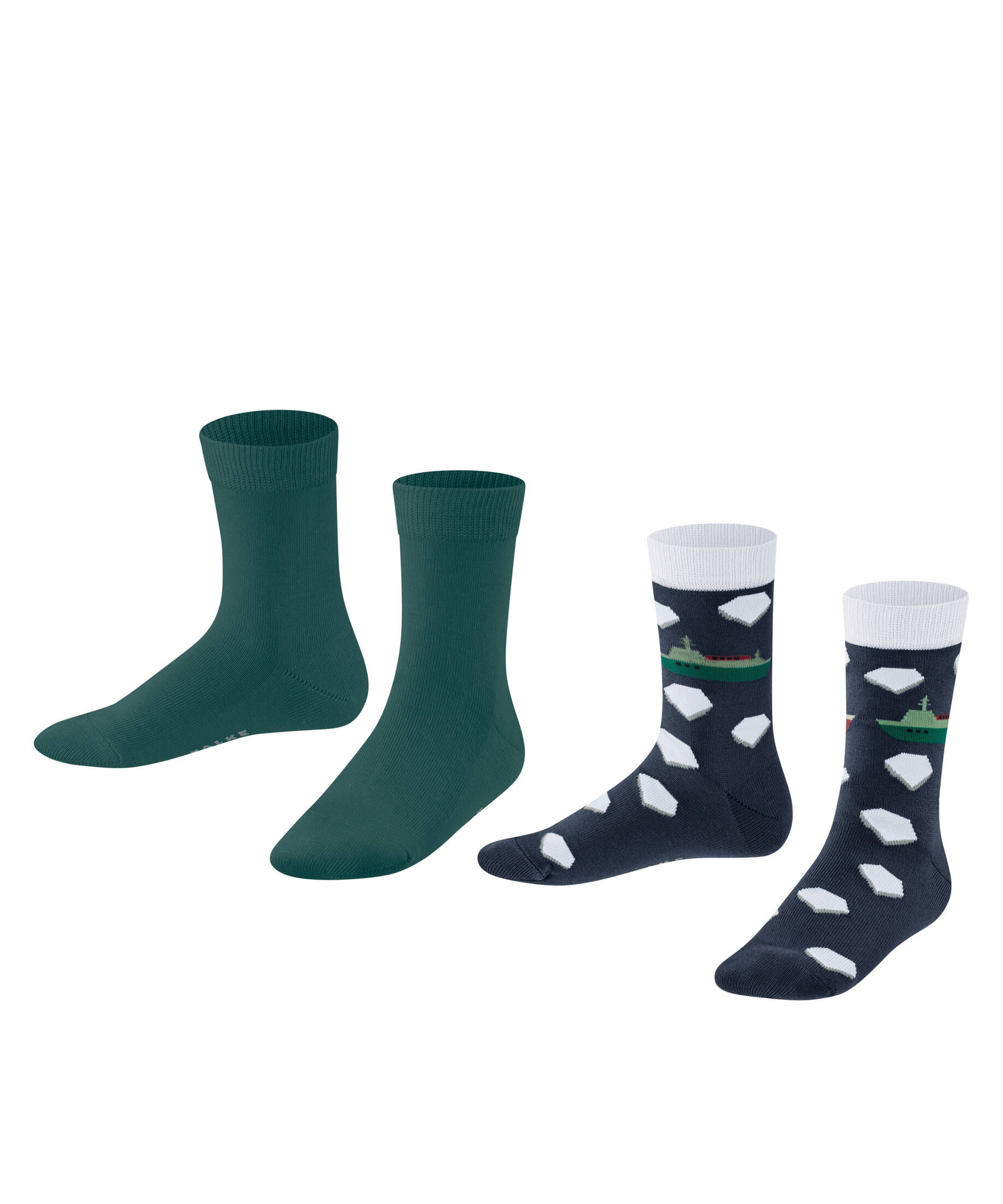 FALKE| Kinder Socken Explorer Boat 2-Pack