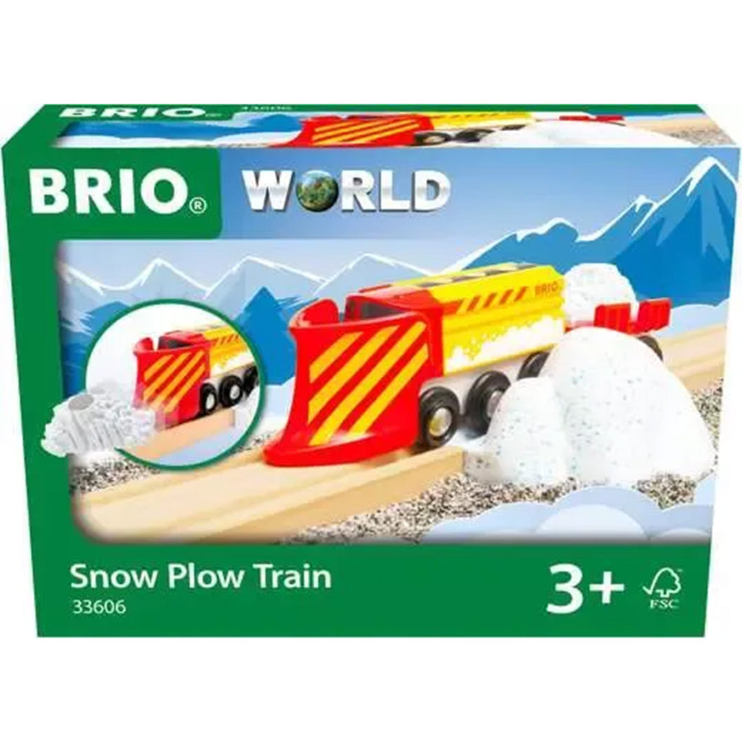 brio sneeuwschuivertrein - 4-delig