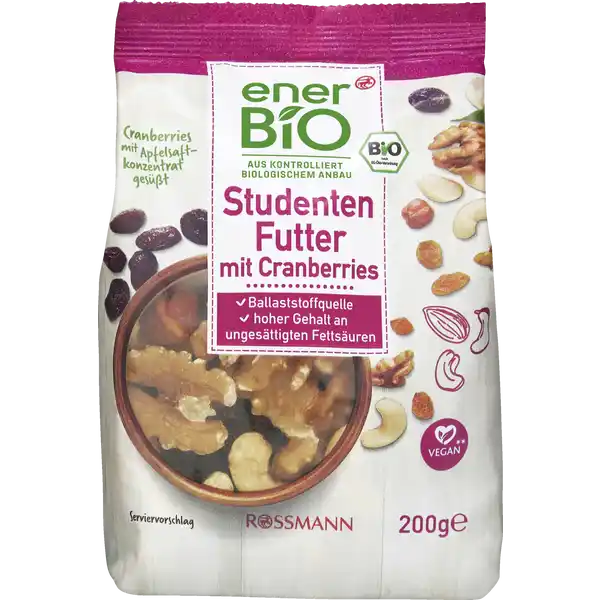 Studentenfutter Cranberries