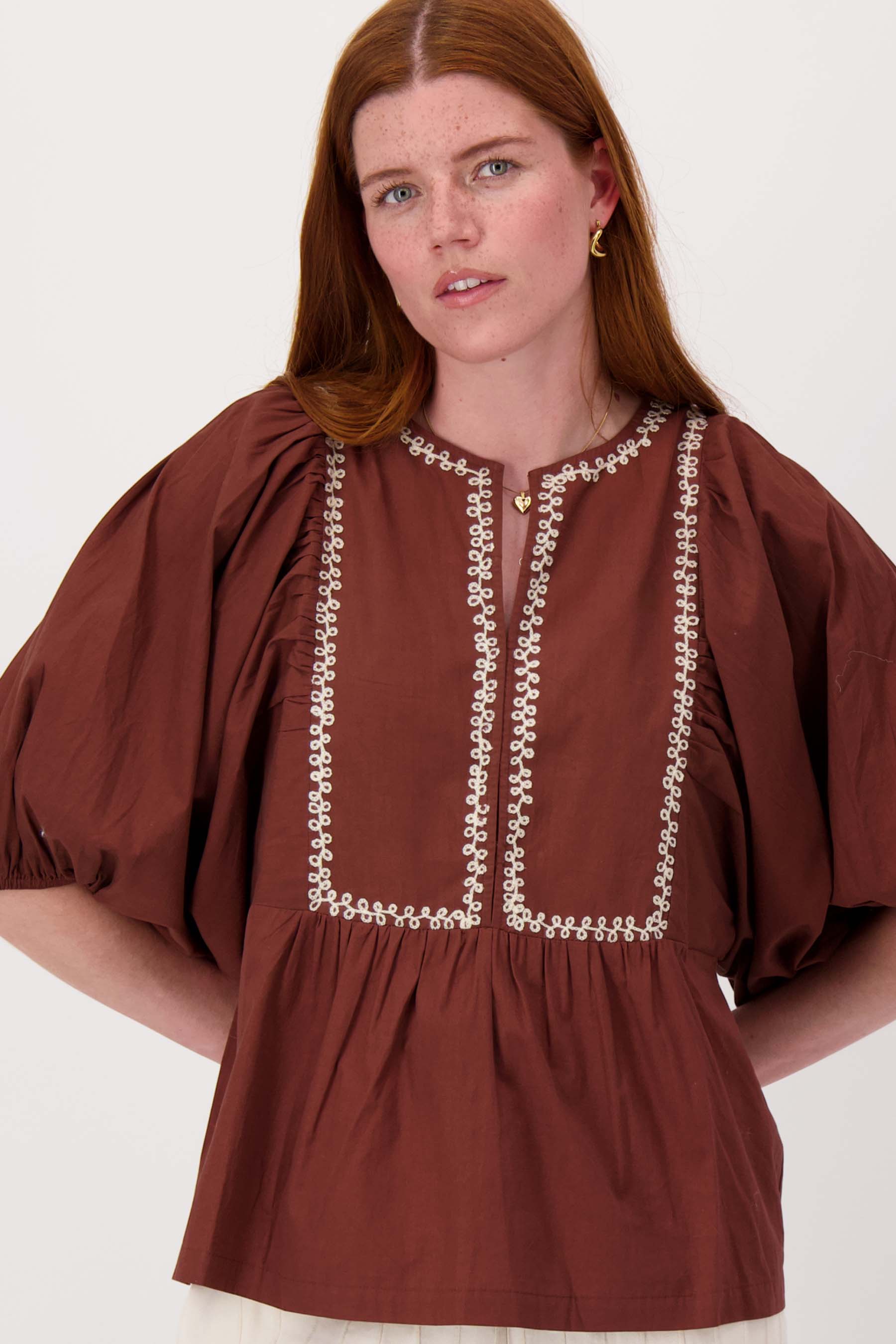 borduur blouse grafisch dessin