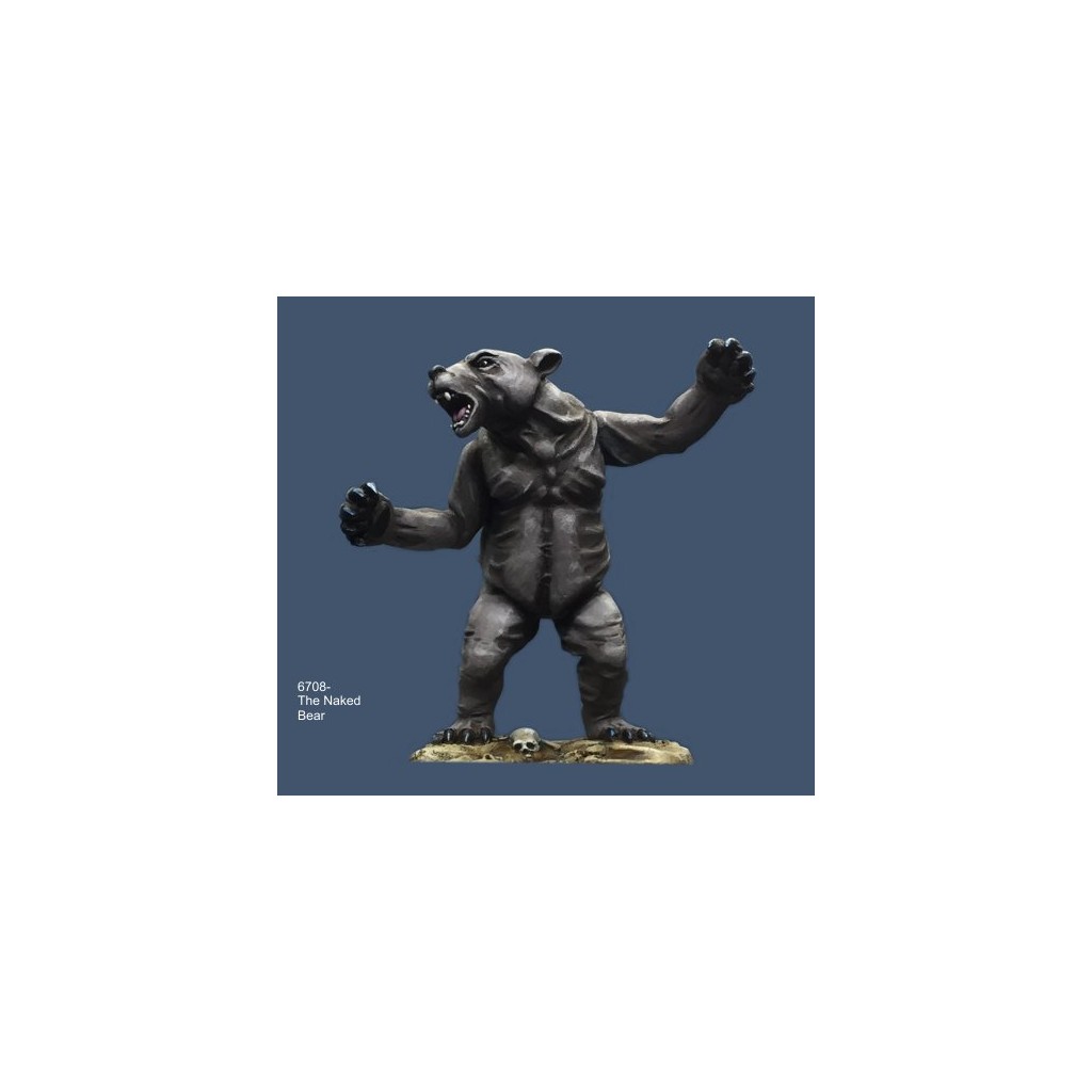 The Naked Bear Spirit Creature