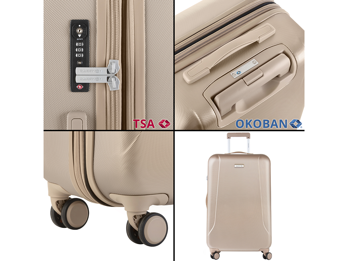 CarryOn Skyhopper 78 cm reiskoffer - Champagne