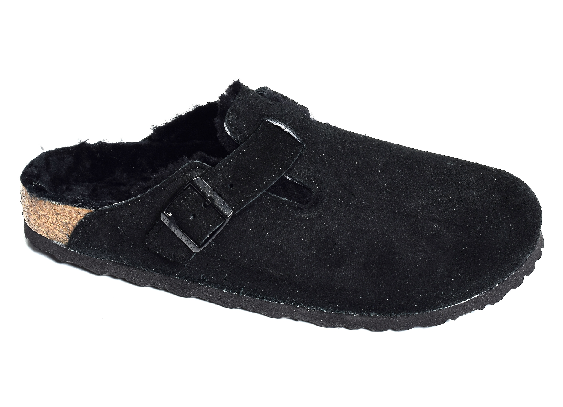 Boston shearling noir